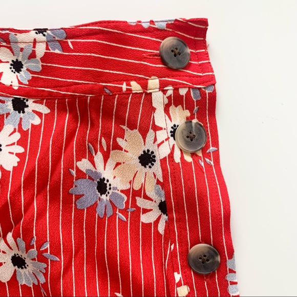 🌸New🌸 Madewell Daisy Side Button Skirt Sz 0 NWT - Picture 4 of 8